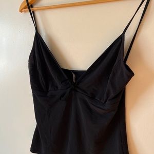 Italian Boutique ALYSI / black light-weight tank top size S